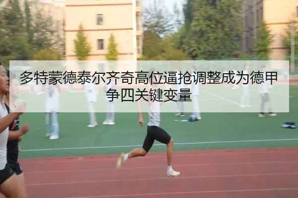 多特蒙德泰尔齐奇高位逼抢调整成为德甲争四关键变量